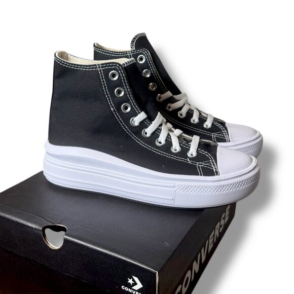 Converse Chuck Taylor All Star Move Platform High Top Women’s 8 Sneaker 568497C - Picture 9 of 12